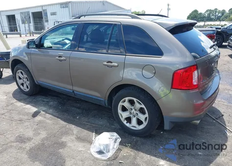 2013 Ford Edge Sel из США, поврежденный, VIN 2FMDK4JC1DBC44543